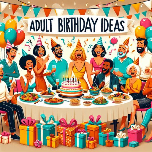 What Are Some Unique Adult Birthday Ideas for a Memorable Celebration?