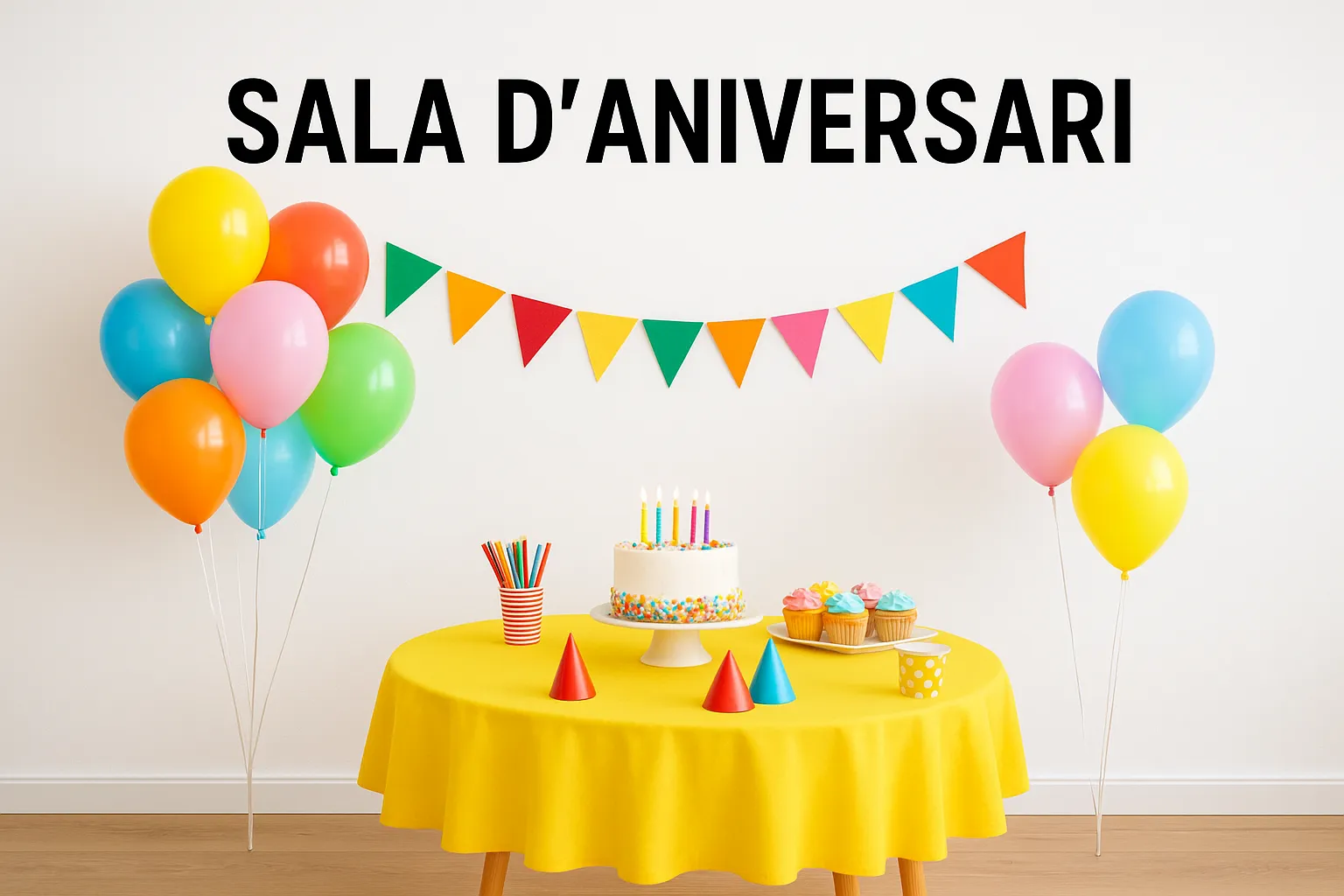 Què és una sala d’aniversari i com triar la millor per a la teva festa?