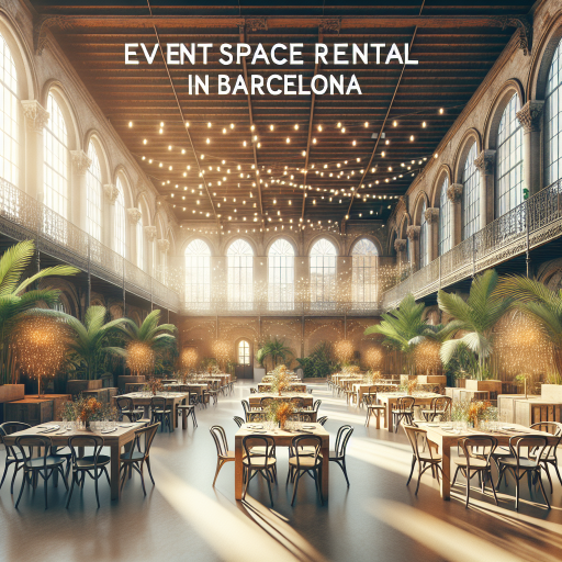 ¿Cuánto cuesta el alquiler de un local para eventos en Barcelona? Guía de precios y consejos 2024