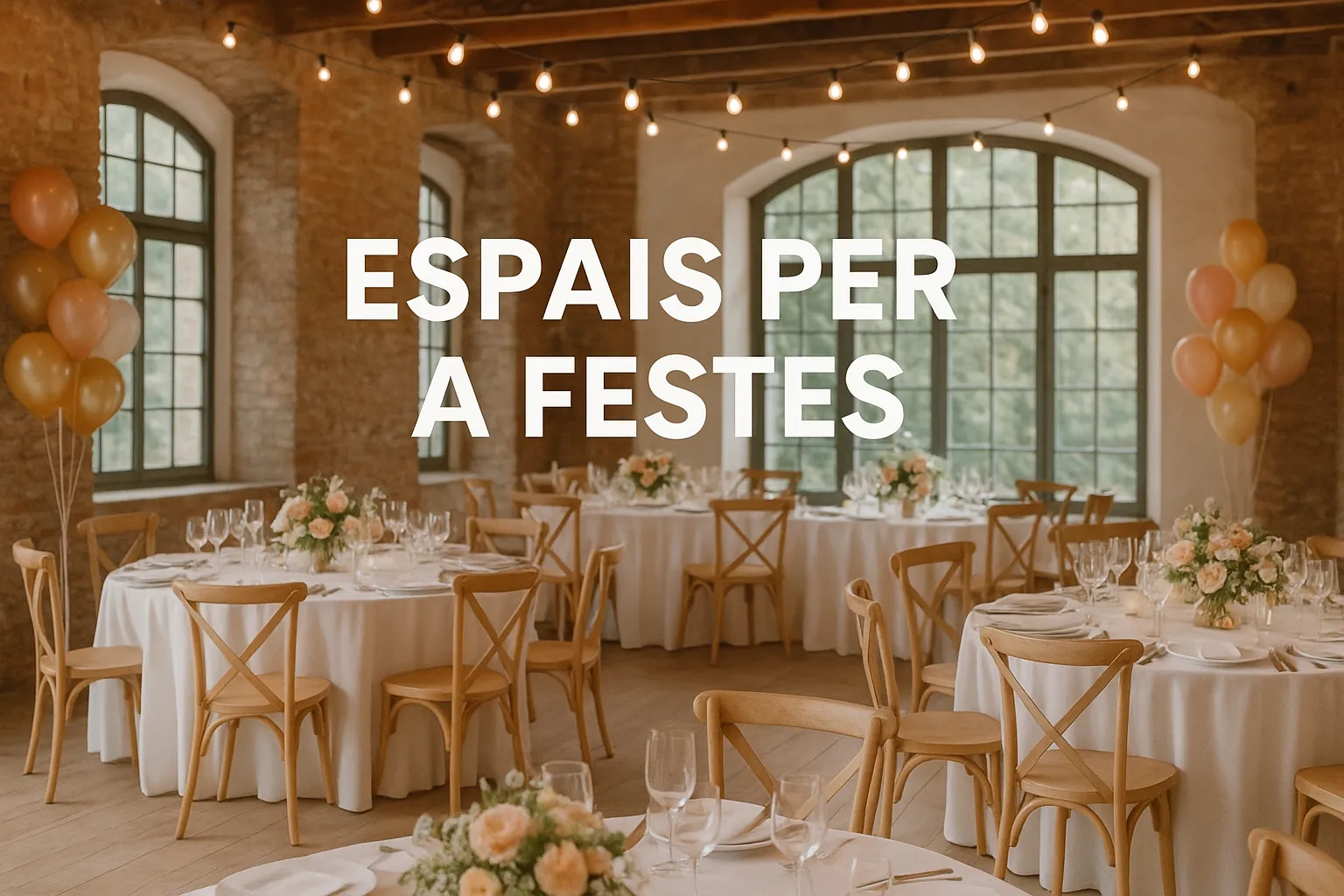 espais per a festes