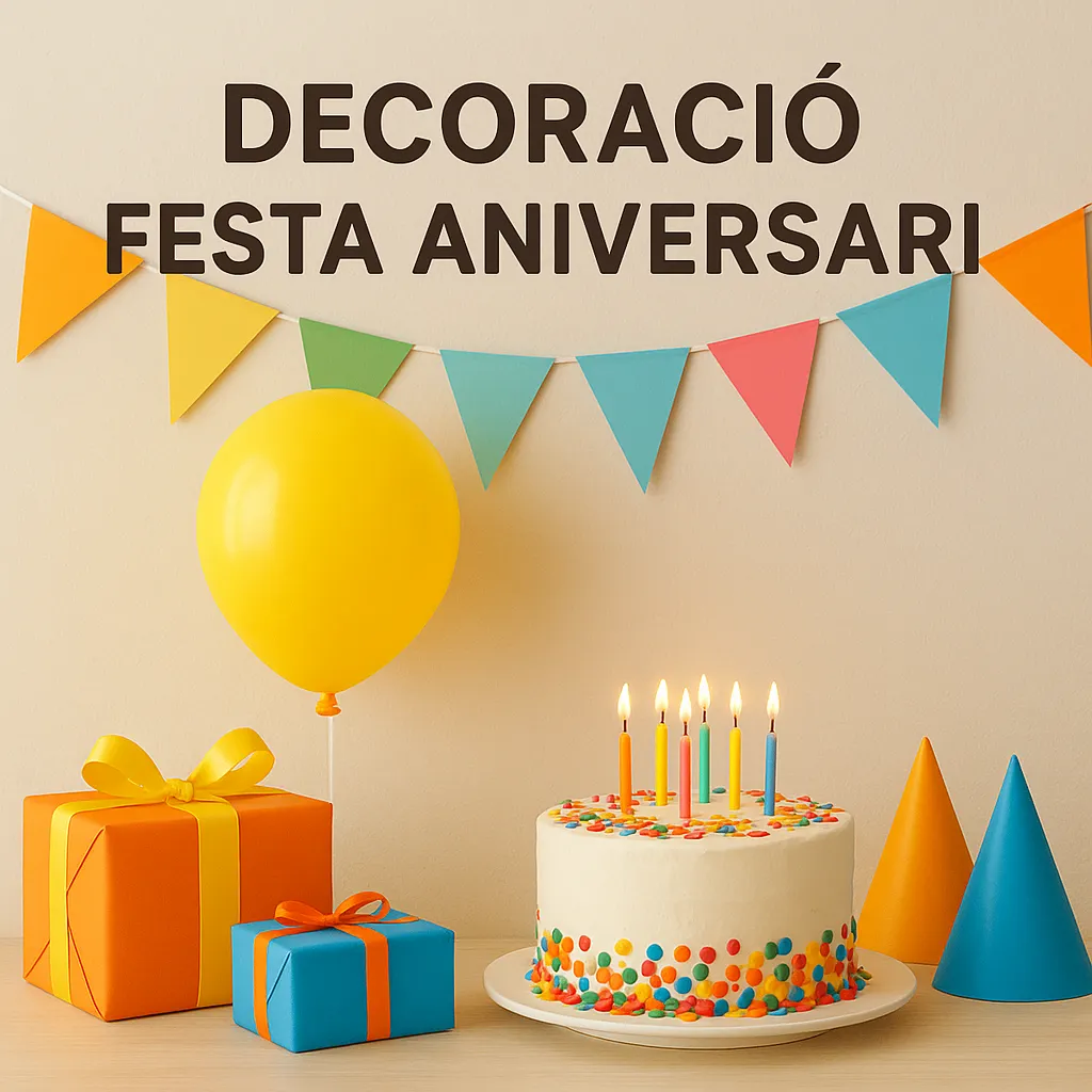 decoracio festa aniversari
