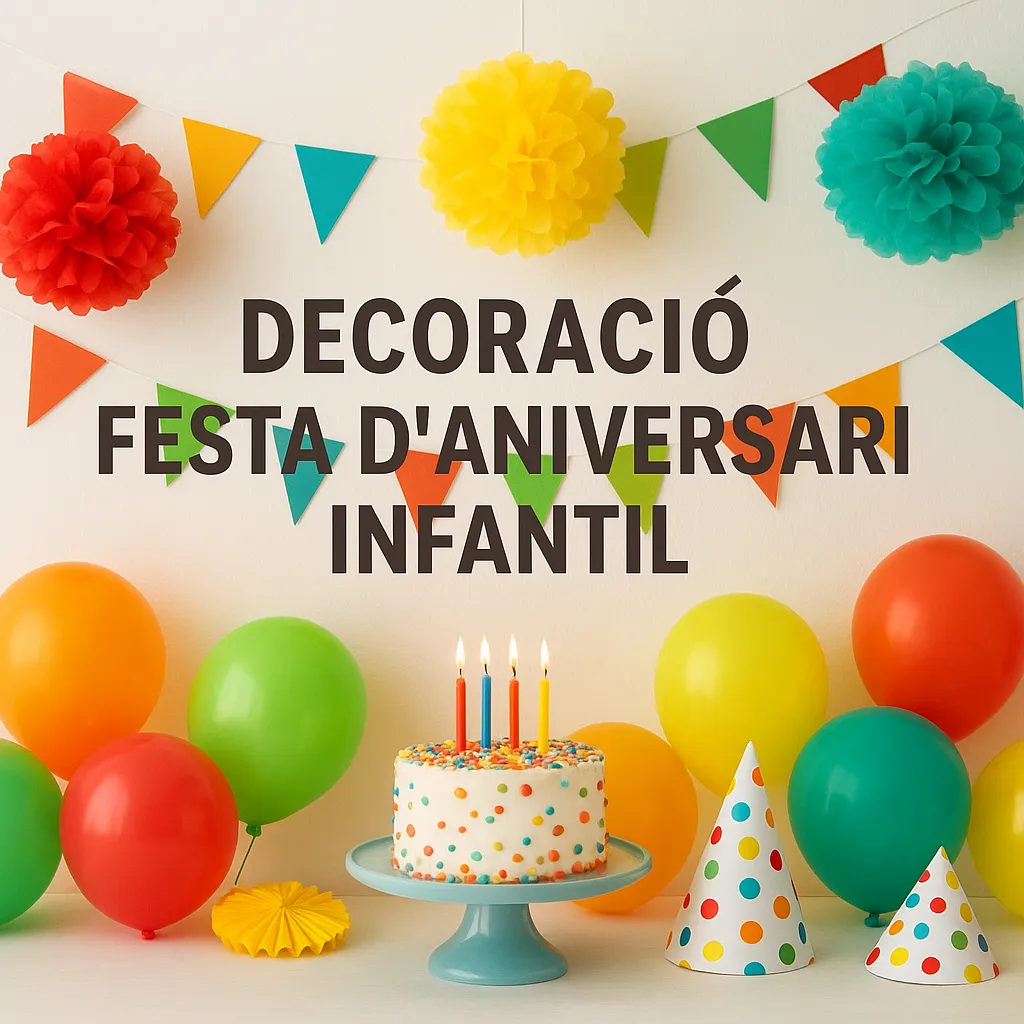 decoració festa d aniversari infantil