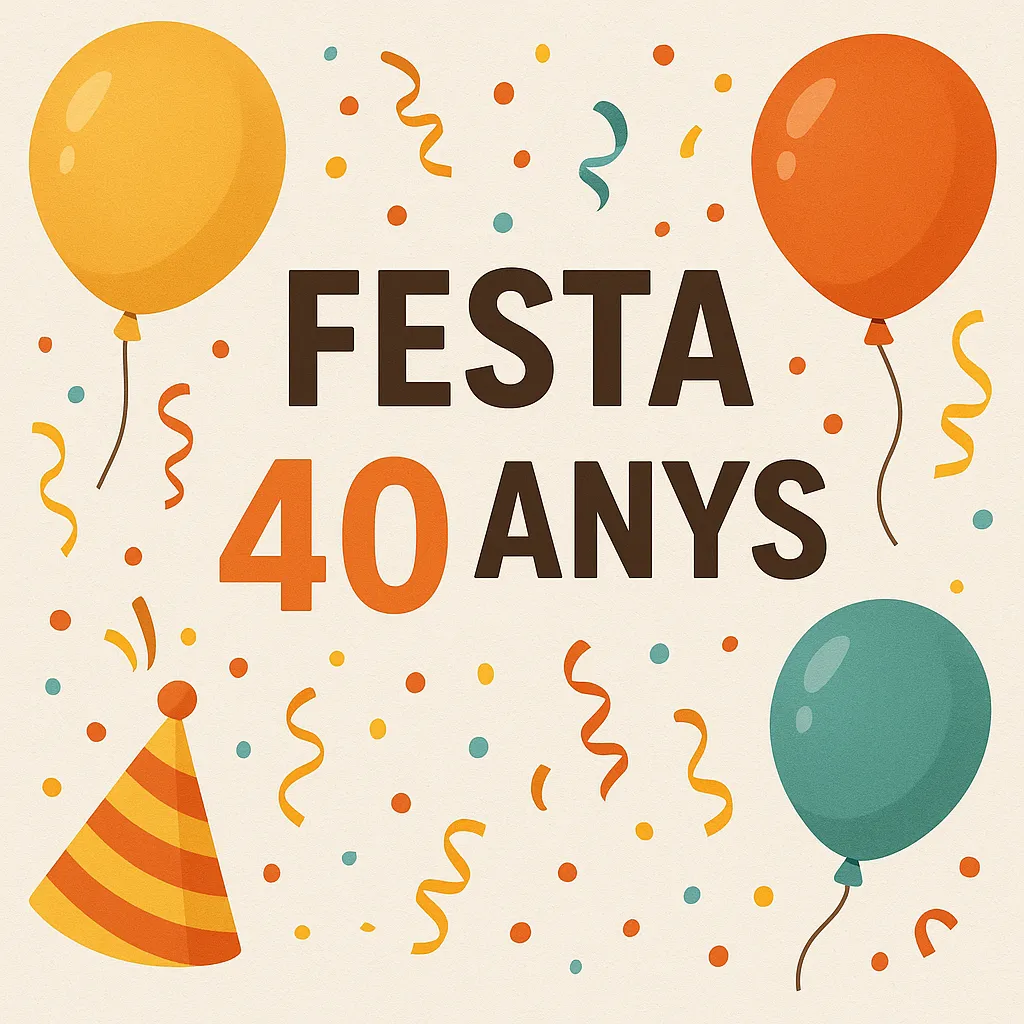festa 40 anys