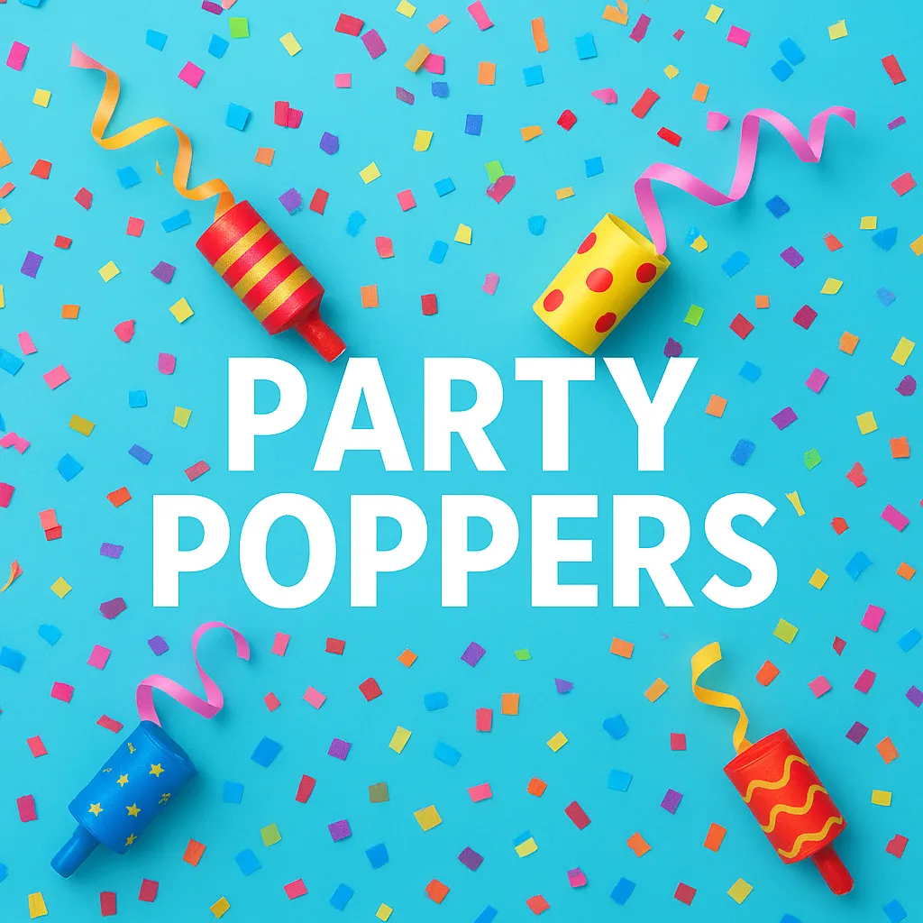 party poppers